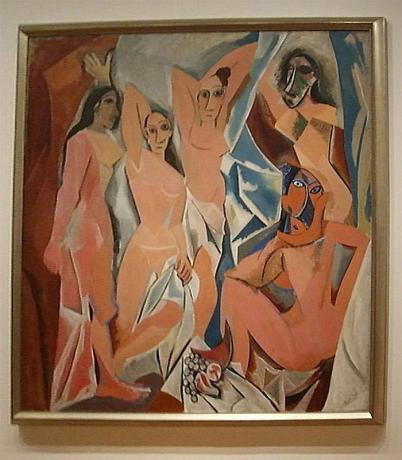 Les Demoiselles d'Avignon - Пикассо